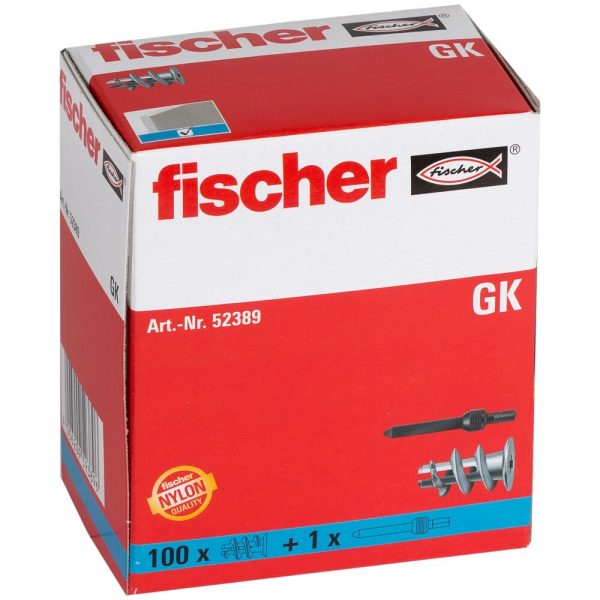 fischer Gipsplaatplug GK (100st) - Afbeelding 2