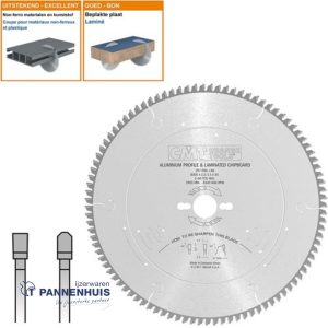 CMT Cirkelzaag HW 305x30x3,2 Z96 Aluminium, Composiet