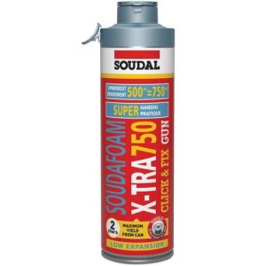 Soudafoam X-TRA 500ml PU schuim voor click & fix pistool