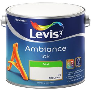 Ambiance Lak Mat Binnen – WIT 1 2,5 L