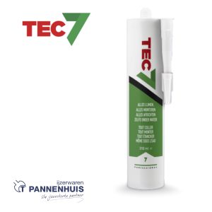 Tec7 lijmen en monteren Wit – patroon 310ML