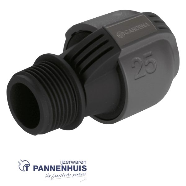 Gardena Sprinklersystem Verbindingsstuk 25 mm x 1" M