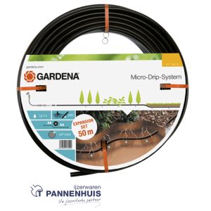 Gardena uitbreiding Onder- en bovengrondse druppelbuis 13,7 mm