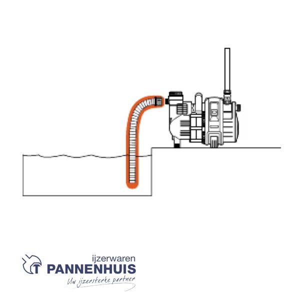 Gardena Aanzuigslang diam. 25 mm (1") Per L/M - Afbeelding 2