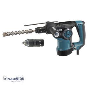 Makita HR2811FT SDS+ combihamer 28mm 800W + automatische boorkop + koffer