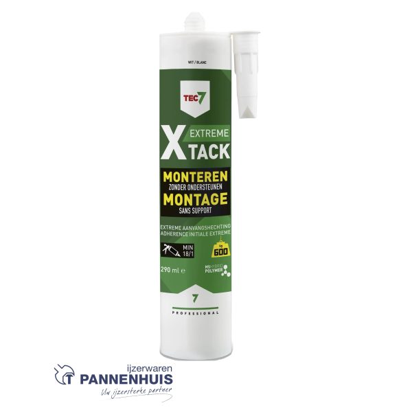 Tec7 X-Tack Wit - patroon 290ML