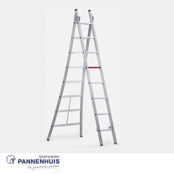 Altrex Ventoux ladder 2 x  8 - 225-375cm 10kg - Afbeelding 2