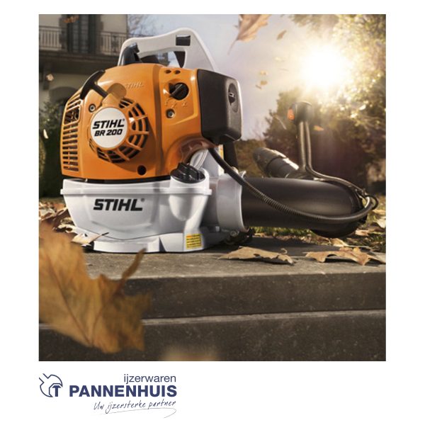 Stihl BR 200 Ruggedragen bladblazer 800 m³/u - Afbeelding 3