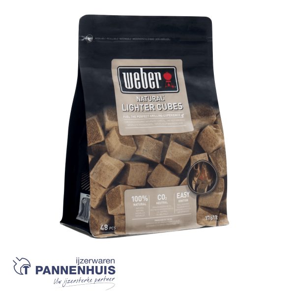 Weber Aanmaakblokjes 48 stuks bruin ecologisch - Afbeelding 2