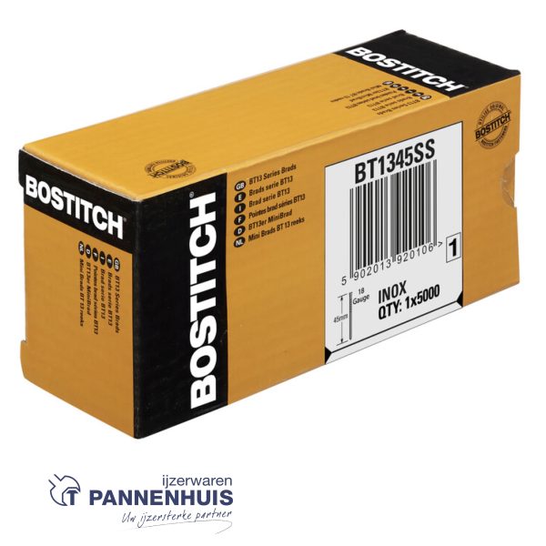 Bostitch nagels F 45 MO INOX (5000st) BT13SS - Afbeelding 2