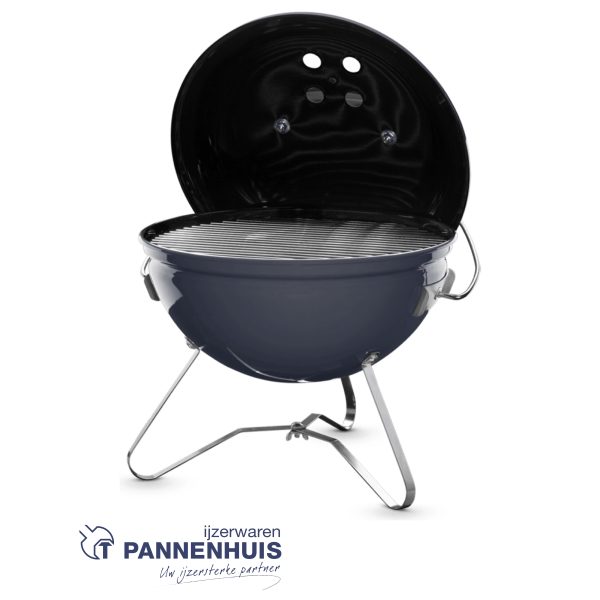 Weber Smokey Joe Premium Houtskool BBQ Ø 37 Slate Blue - Afbeelding 3