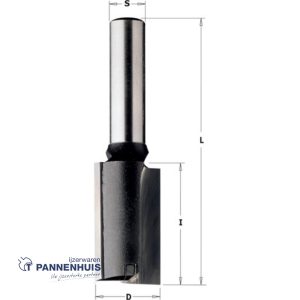 CMT Rechte groeffrees, HW D=24 x 35mm L=90 S=12 Z2+1