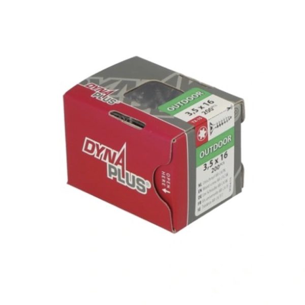 Dynaplus spaanplaatschr. T15 AR coating 3.5X16 (200st) - Afbeelding 2