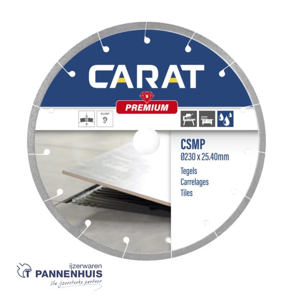 Carat CSMP Premium 230x25,4 harde en zachte tegels