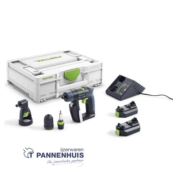 Festool Accu schroefboormachine CXS Li 2,6-Set