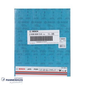 Bosch Schuurvel J475 Best for Metal 230 x 280 mm P320