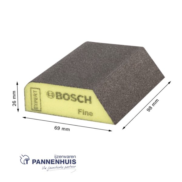 Bosch Schuurspons combi 69x97x26 mm Fijn S470 - Afbeelding 2