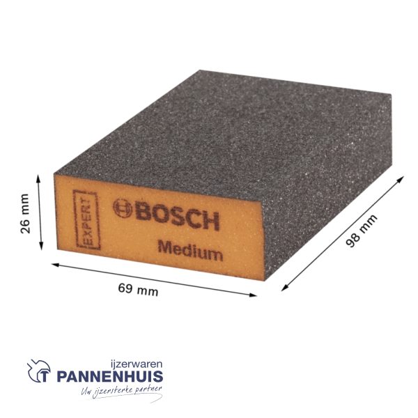 Bosch Schuurspons standard 69x97x26 mm Medium S470 - Afbeelding 2