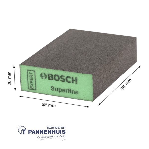 Bosch Schuurspons standard 69x97x26 mm Superfijn S470 - Afbeelding 2