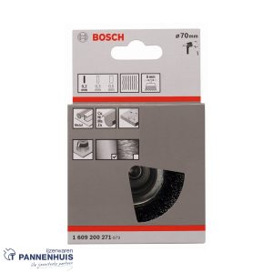 Bosch Komborstel gegolfd  70 x 0,2 mm staal