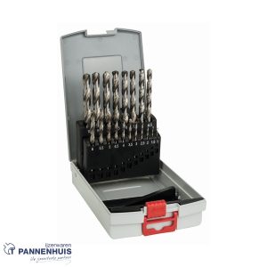 Bosch 19-delige set Metaalboor ProBox HSS-G 135° 1-10 mm