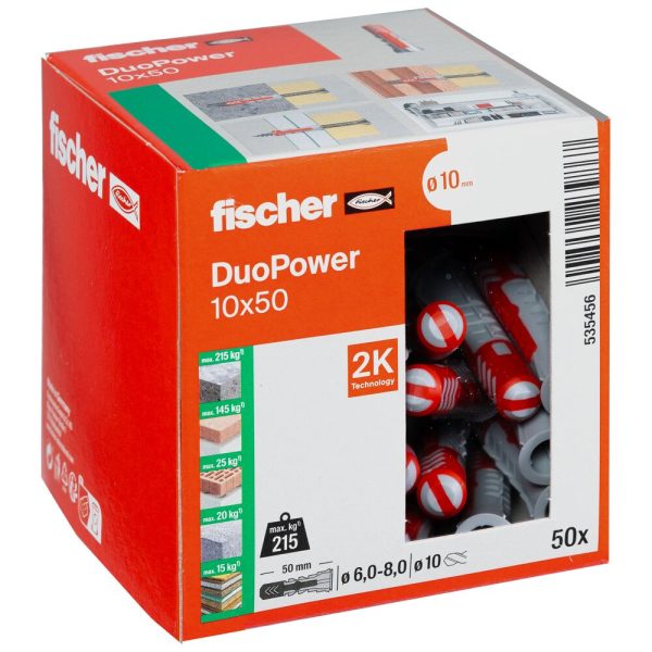 fischer DuoPower 10x50 (50st) - Afbeelding 2