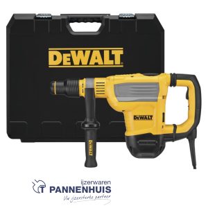 Dewalt D25614K SDS-MAX Combihamer 1350W 45mm UTC anti-rotatie systeem