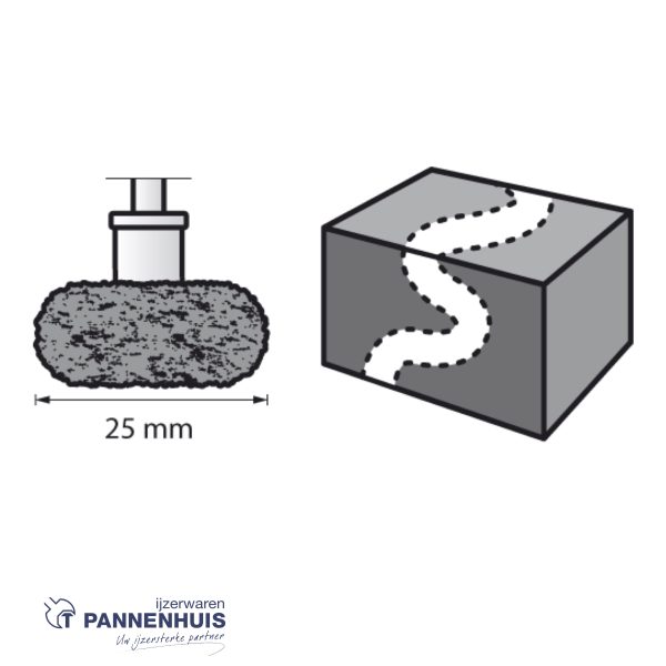 Dremel SpeedClic S511JA, SC Schuurpolijstschijven grof & medium - Afbeelding 2