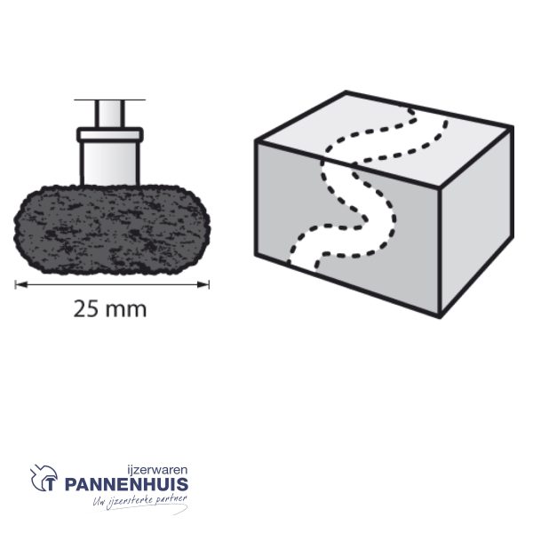 Dremel SpeedClic S512JA, SC Schuurpolijstschijven 2 x fijn - Afbeelding 3