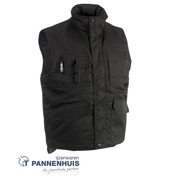 Herock Donar bodywarmer Zwart M