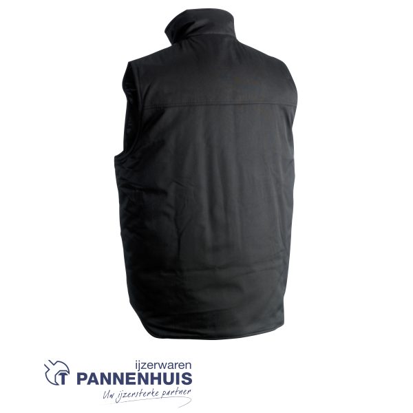 Herock Donar bodywarmer Zwart M - Afbeelding 2