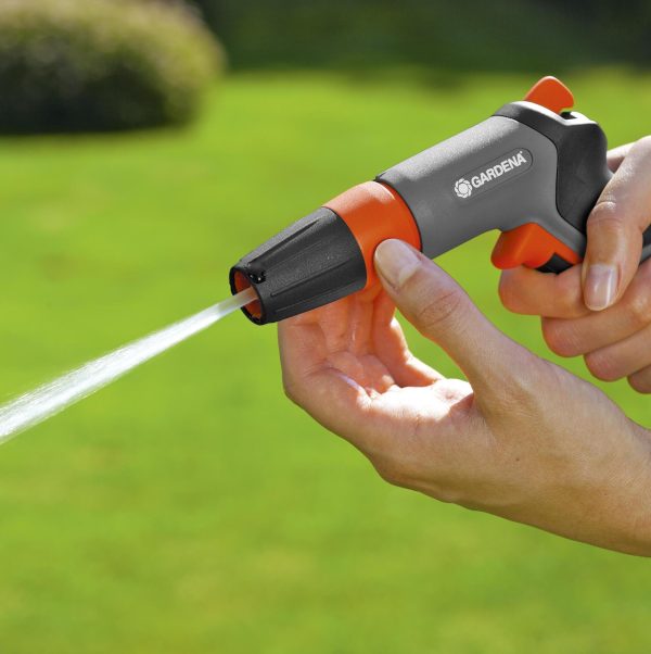 Gardena Classic spuitpistool + koppeling met waterstop OP=OP - Afbeelding 3