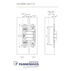 Argenta invisible neo-S5 mat CHR 60 kg