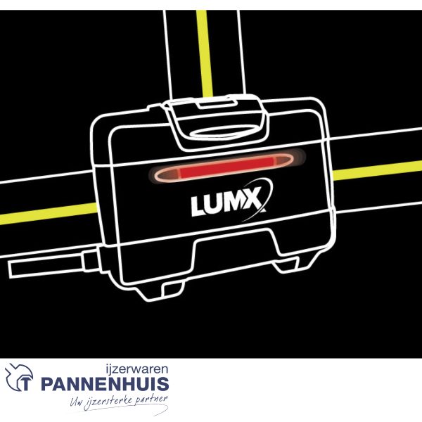 Lumx hoofdlamp TCT-640 Li-ion IP 66 640 lumen Ultra brede verlichting - Afbeelding 4