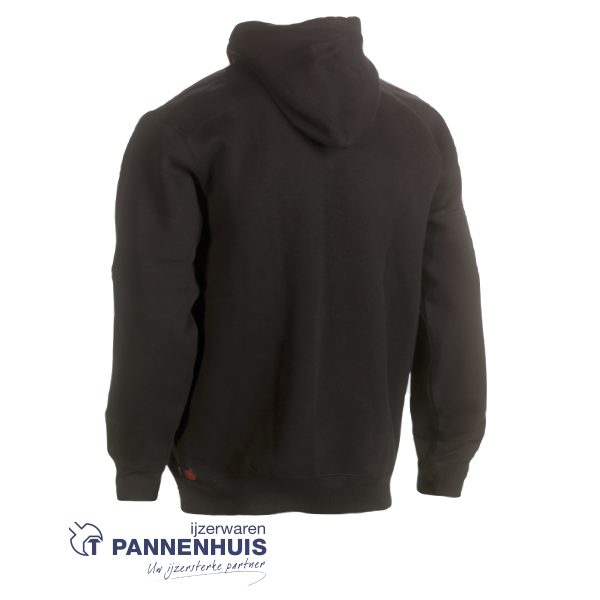 Herock Hesus Sweater met kap Zwart S - Afbeelding 2