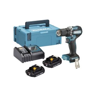 Makita DDF487RAJ Accu boor- en schroefmachine 13 mm LXT 18 V + 2 x BL1820 + 1 x DC18RC + Makpac