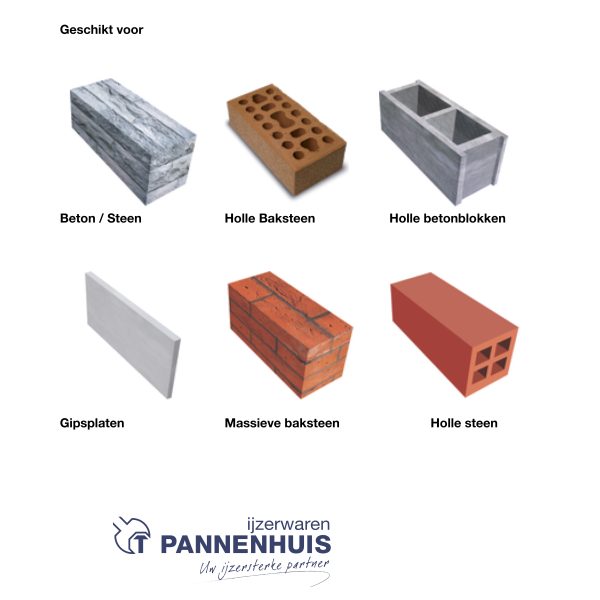 G&B Duoplug BI-FIX  6x35 (150st) - Afbeelding 2