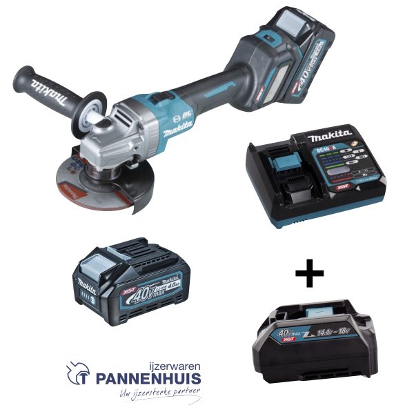 Makita GA023GM Haakse slijper 125mm 40V max OP=OP