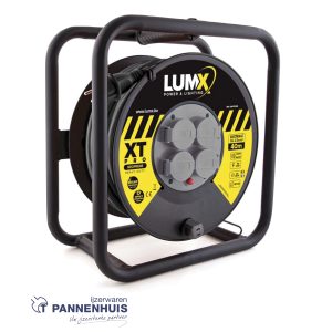 Lumx kabelhaspel XT-PRO, HO7RN-F 3Gx2,5 kabel – 40 m