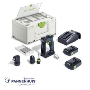 Festool Accu schroefboormachine CXS 18 C 3,0-Set