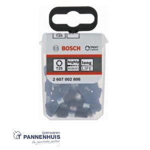 Bosch TICTAC display 25x Impact T25 25mm