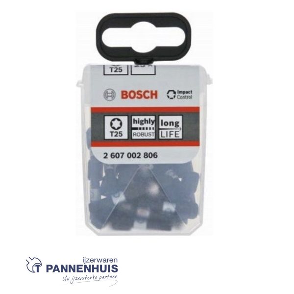 Bosch TICTAC display 25x Impact T25 25mm - Afbeelding 2