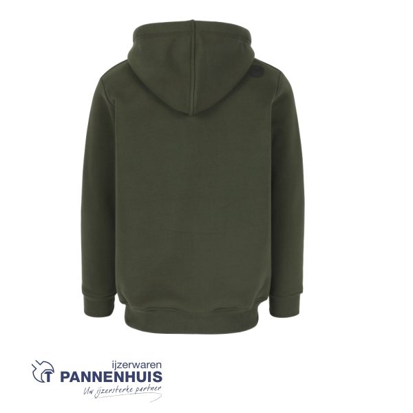 Herock Otis sweater met kap Donker Kaki M - Afbeelding 4