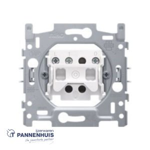 NIKO Sokkel voor drukknop N.O. met 3 aansluitklemmen