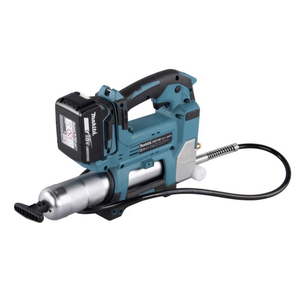 Makita DGP180RT Accu vetpomp 18V + 1x BL1850 + DC18RC, geleverd in koffer. - Afbeelding 3