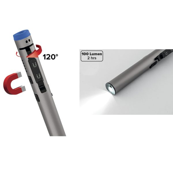 Lumx Pen Light-L 400 Lumen oplaadbaar USB-C - Afbeelding 5