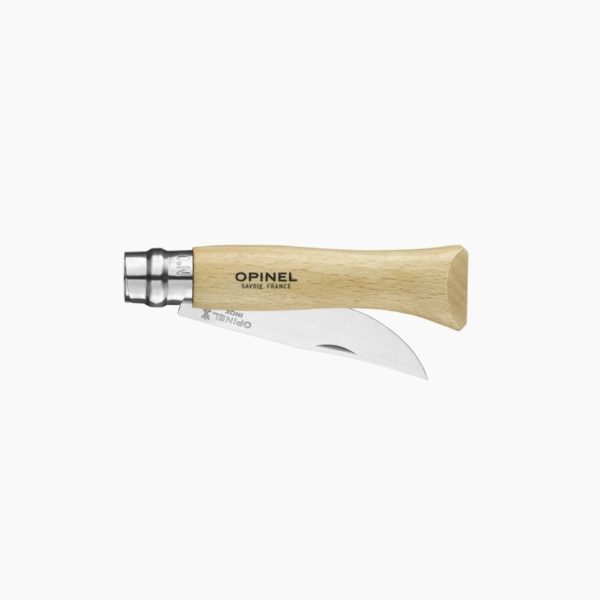 Opinel Zakmes N°09, Tradition Inox, virobloc mes 9 cm - Afbeelding 2