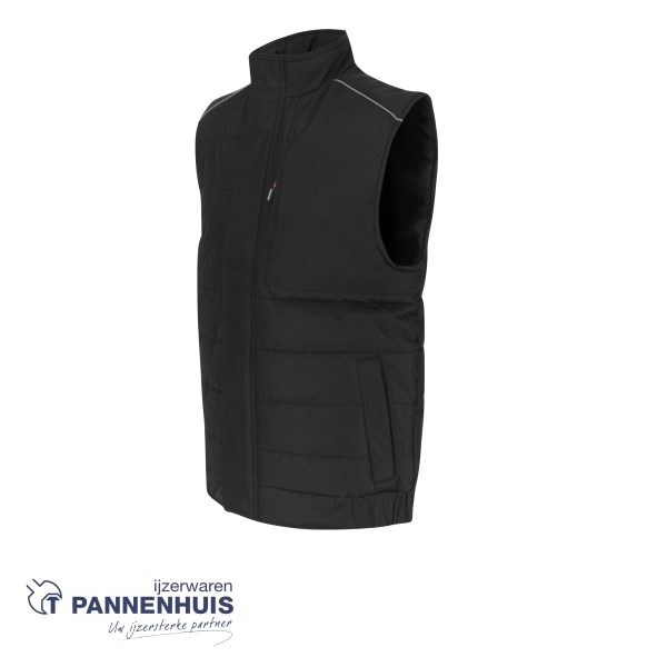 Herock DIOMEDES Bodywarmer ZWART L - Afbeelding 3