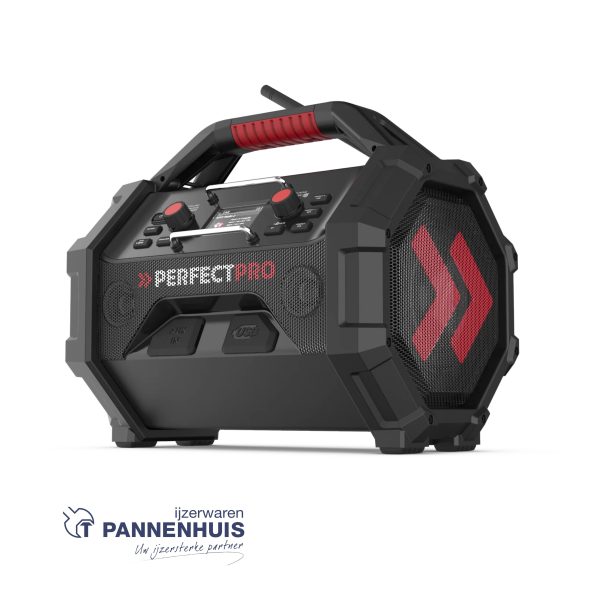 Perfectpro OCT-18V ROCKTAGON 18V DAB+/ FM / Bluetooth / Oplaadbaar / IP65 / AMP Share Bosch 18V / Makita, Milwaukee, Dewalt - Afbeelding 3