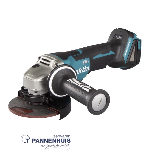 Makita DGA508Z Haakse slijper 18v LXT® met veiligheidsschakelaar